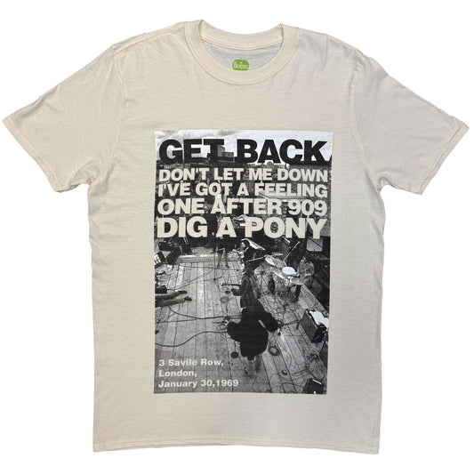 The Beatles T-Shirt: Rooftop Shot