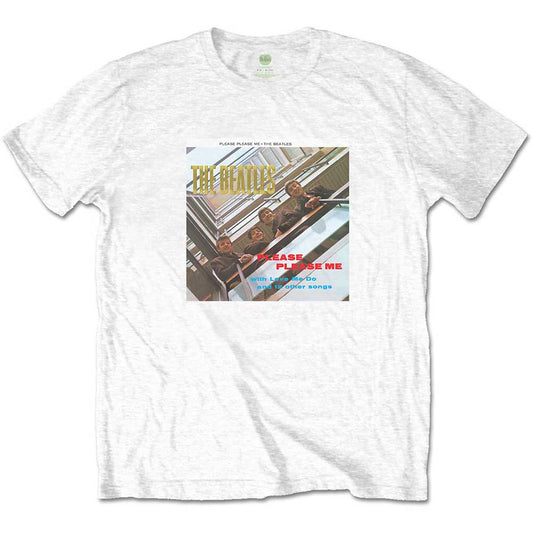 The Beatles T-Shirt: Please Please Me Gold Foiled