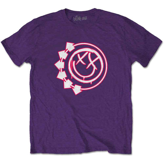Blink-182 T-Shirt: Six Arrow Smile