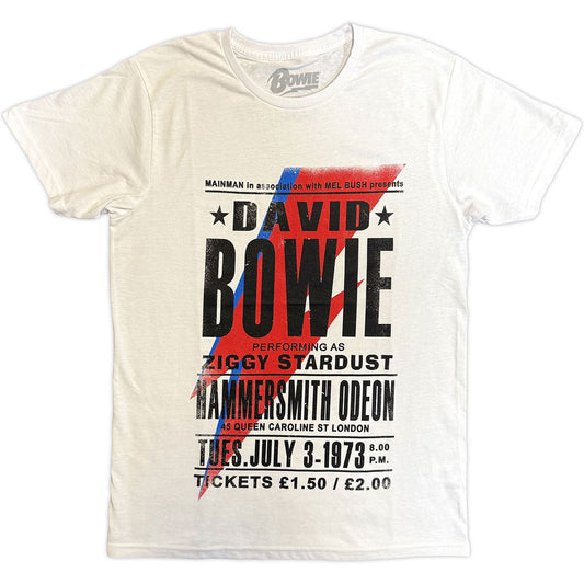 David Bowie T-Shirt: Hammersmith Odeon