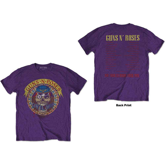 Guns N' Roses T-Shirt: Skull Circle