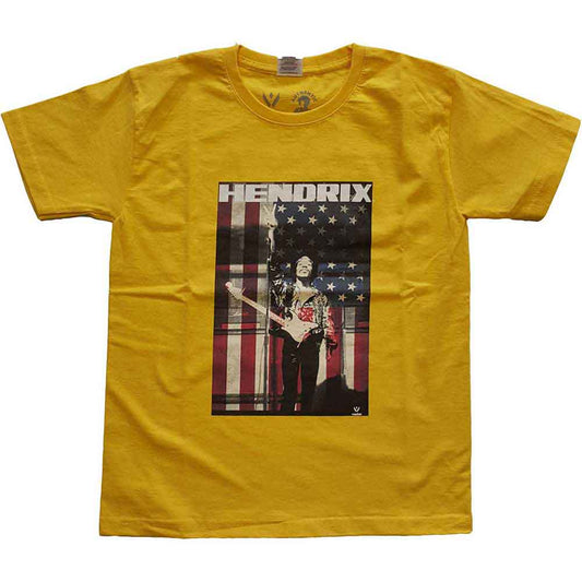 Jimi Hendrix T-Shirt: Peace Flag