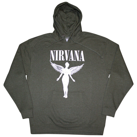 Nirvana Pullover Hoodie: Angelic Mono