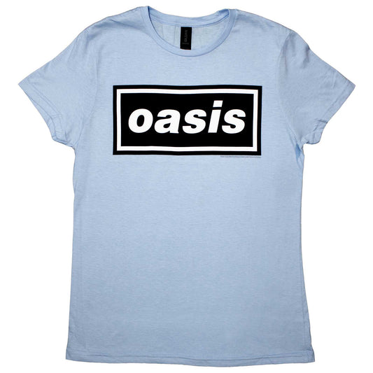 Oasis Ladies T-Shirt: Decca Logo