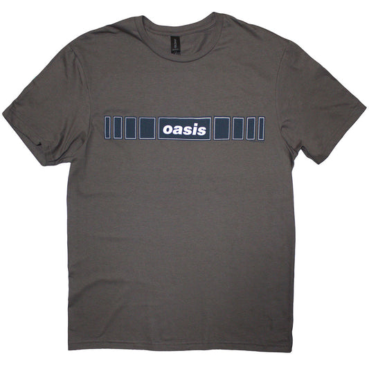Oasis T-Shirt: Horizontal Bars Logo