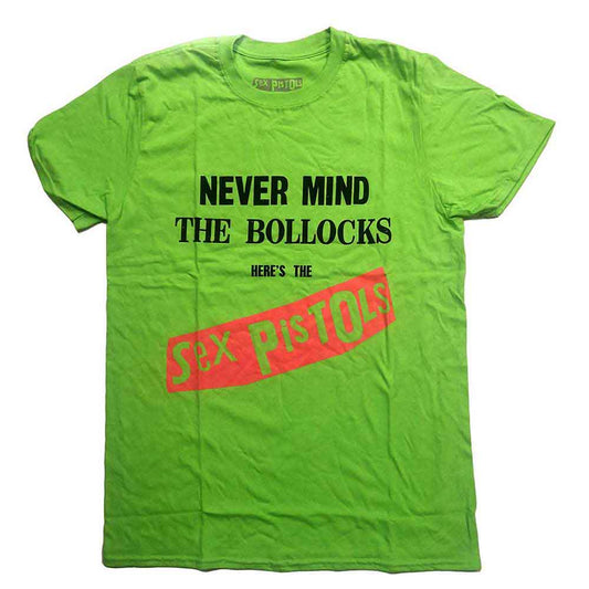 The Sex Pistols T-Shirt: Never Mind The Bollocks Original Album