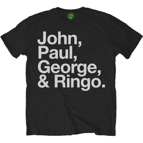 The Beatles T-Shirt: John Paul George & Ringo