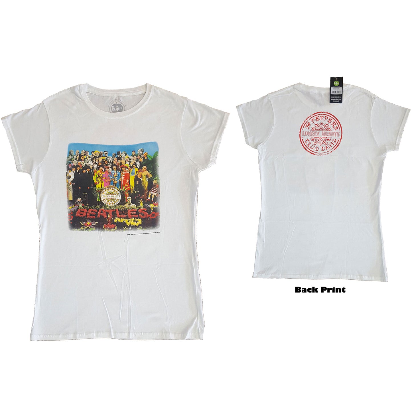 The Beatles Ladies T-Shirt: Sgt Pepper