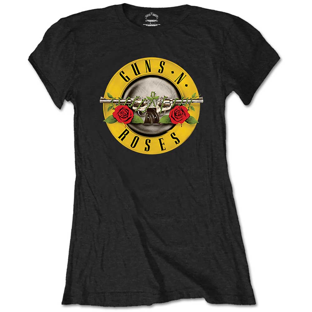 Guns N' Roses Ladies T-Shirt: Classic Logo