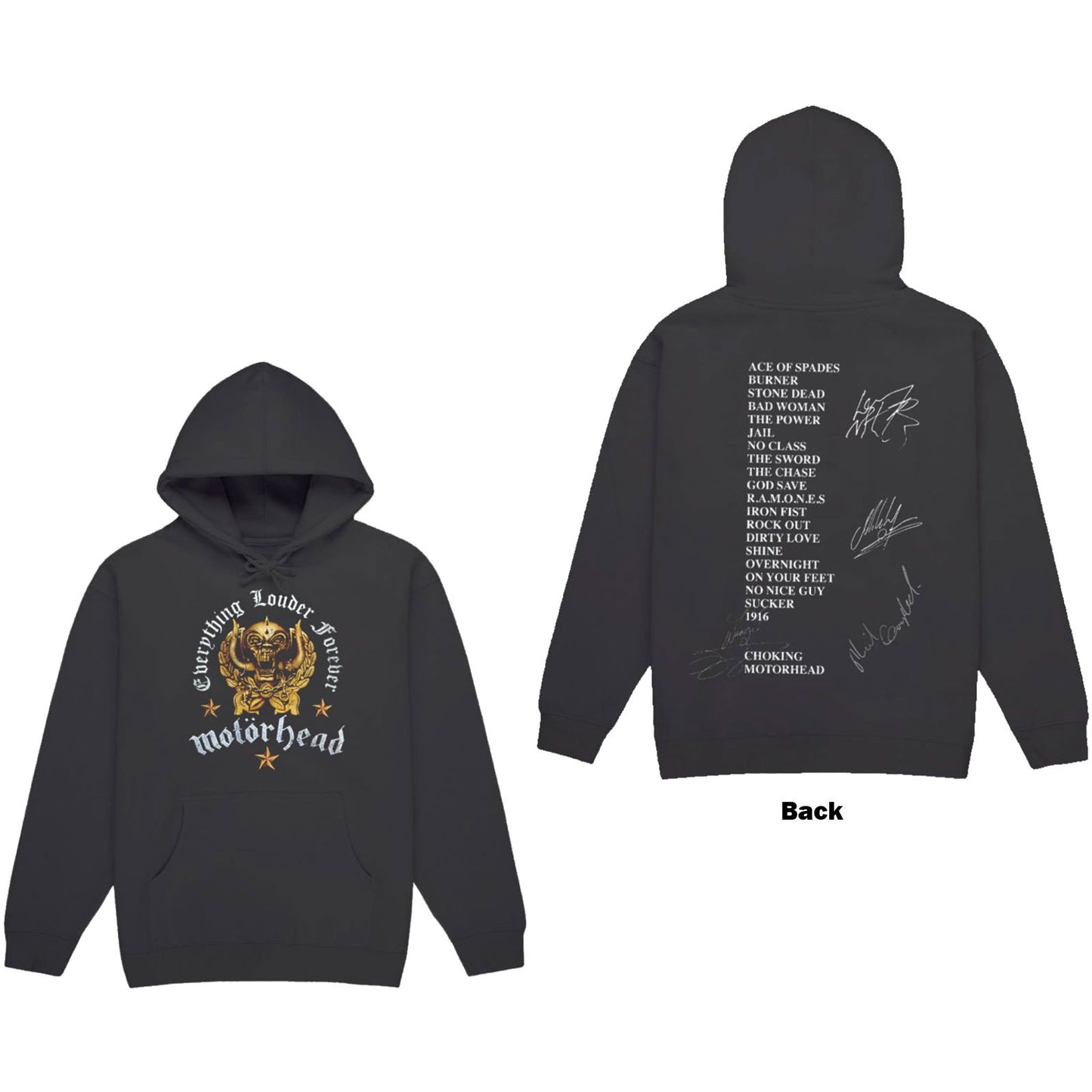 Motorhead Pullover Hoodie: Everything Louder Forever