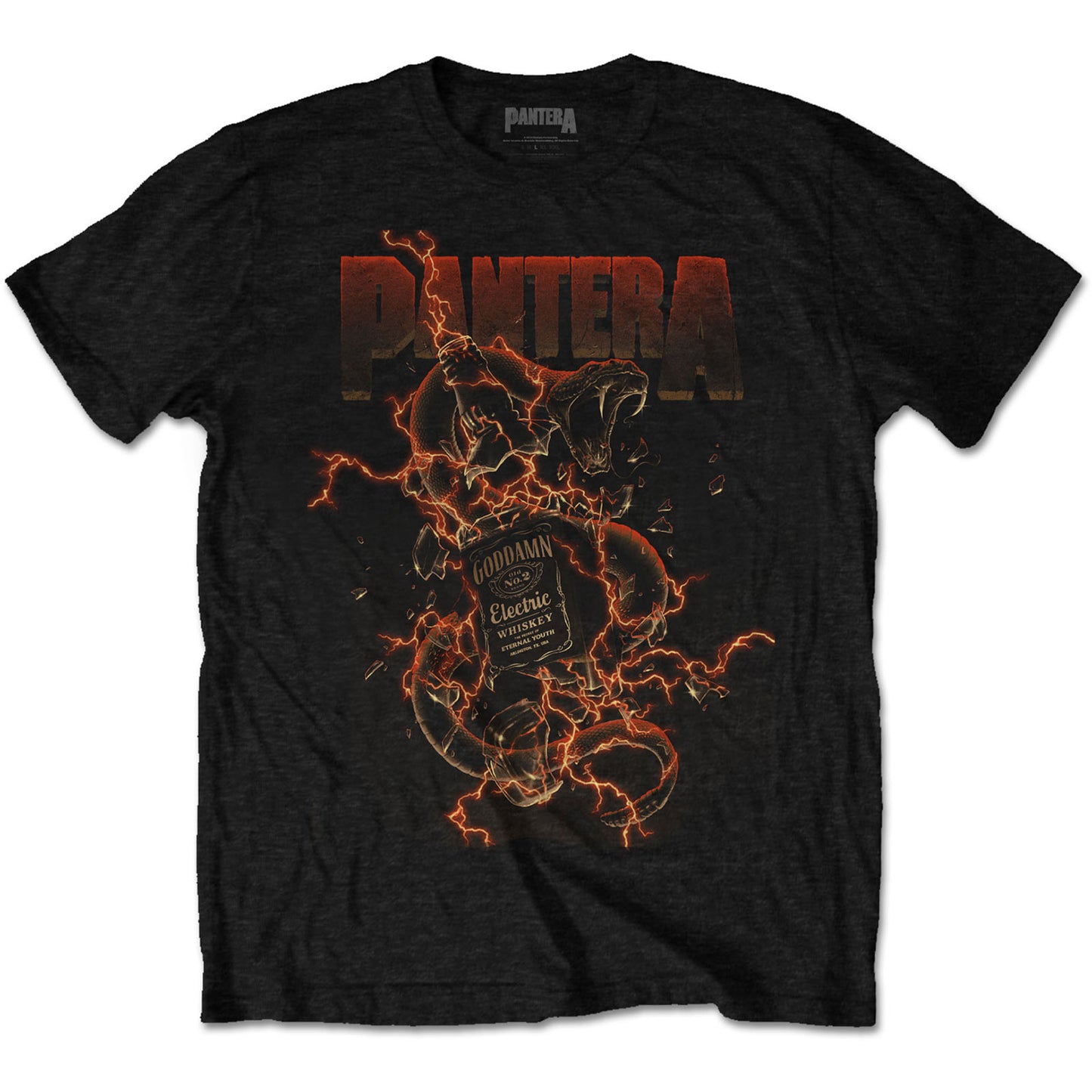 Pantera T-Shirt: Goddamn Whiskey