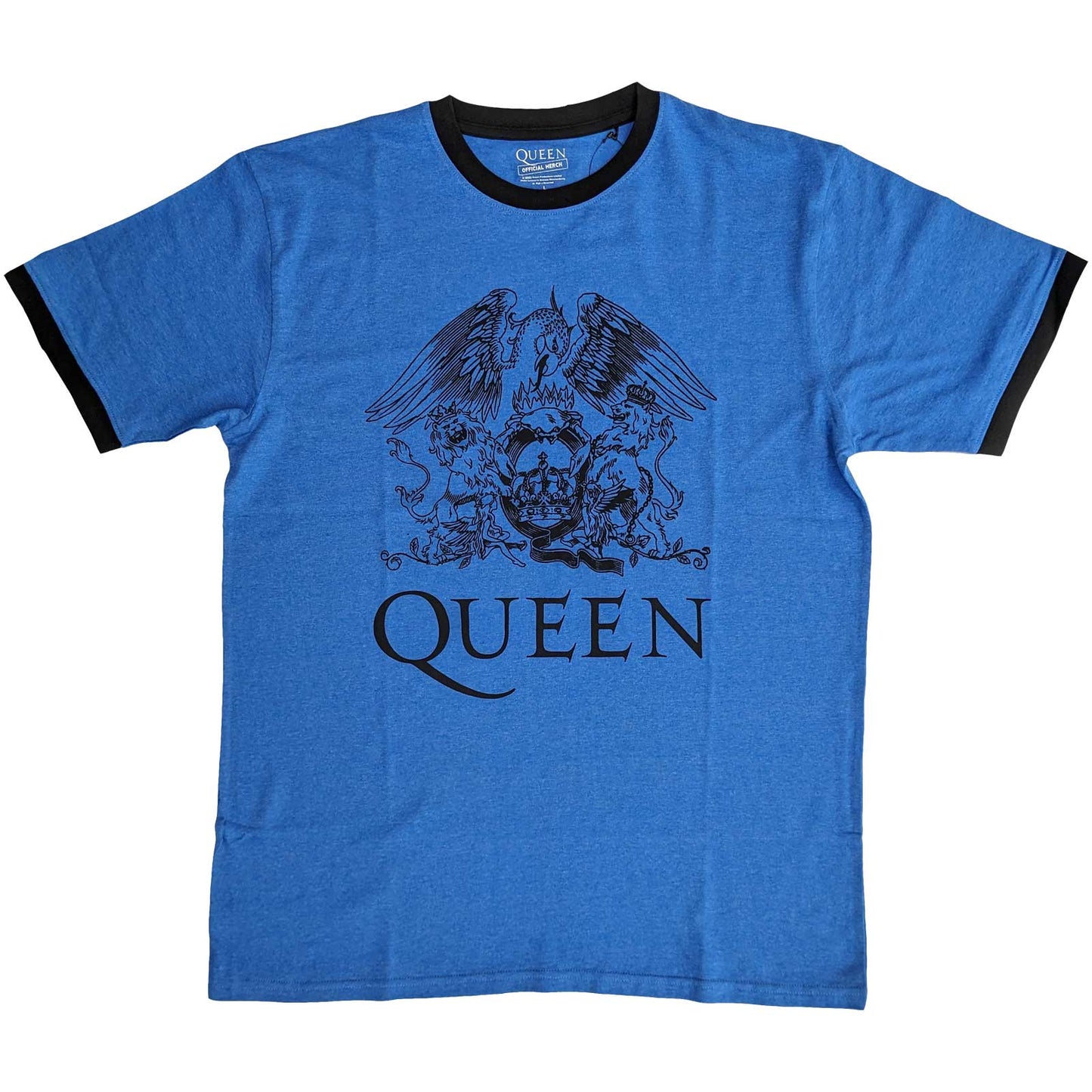 Queen T-Shirt: Crest Logo