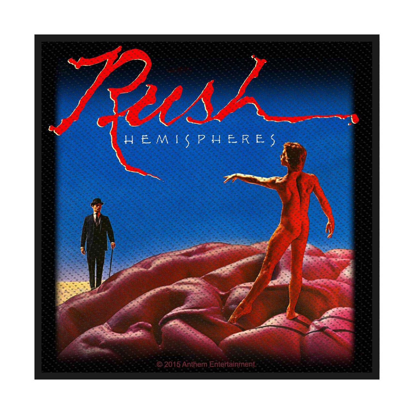 Rush Standard Woven Patch: Hemispheres