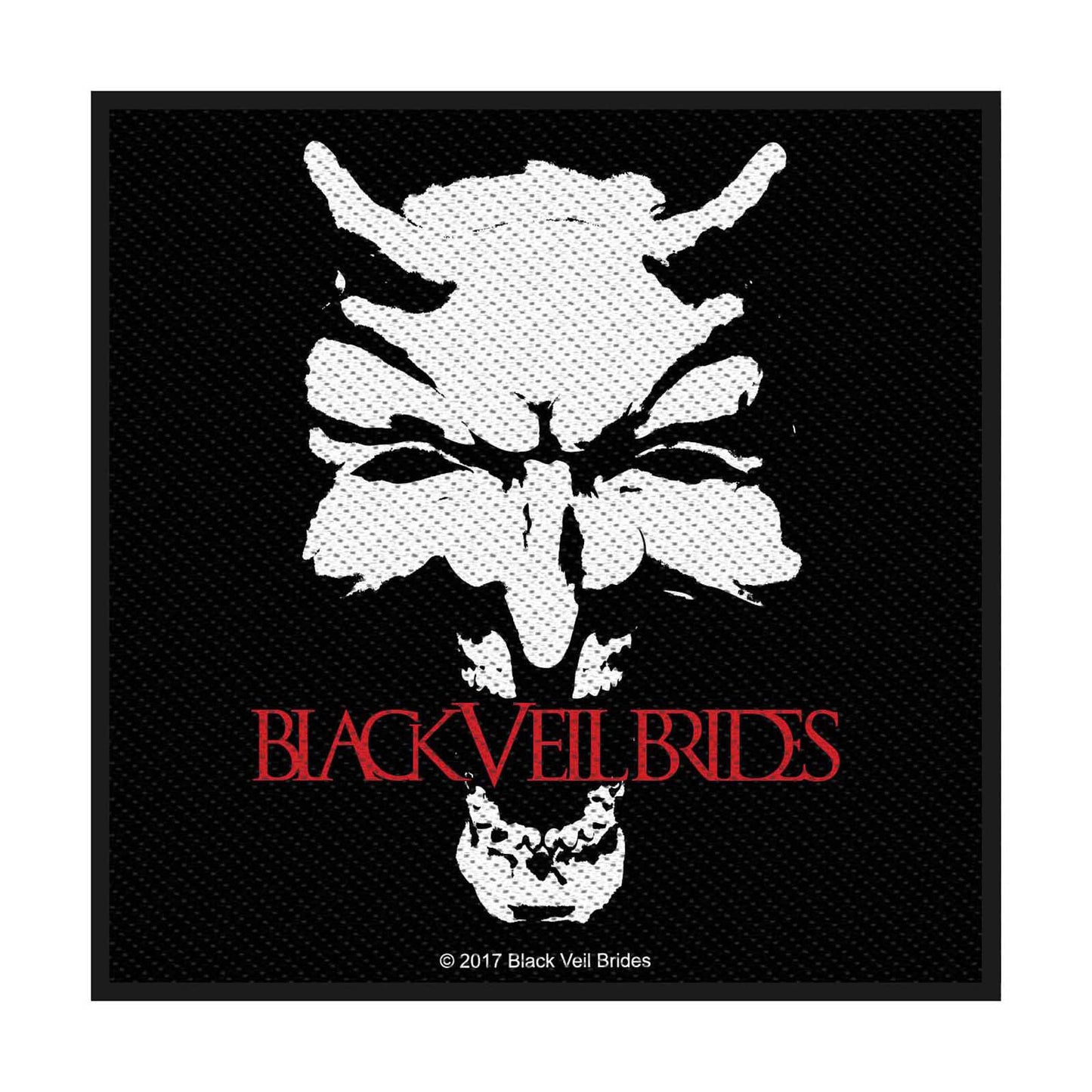 Black Veil Brides Standard Woven Patch: Devil