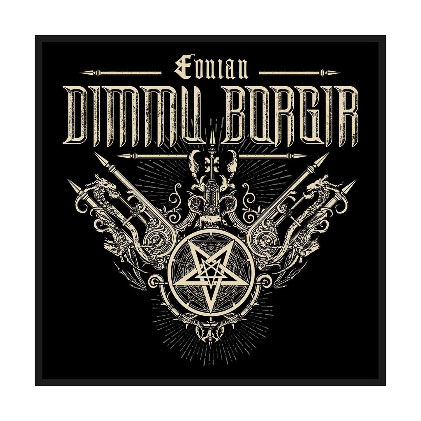 Dimmu Borgir Standard Woven Patch: Eonian