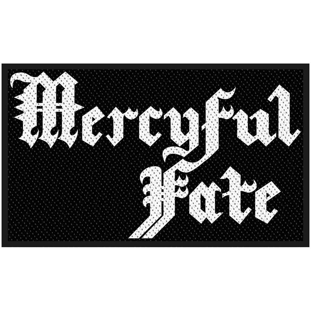 Mercyful Fate Standard Woven Patch: Logo