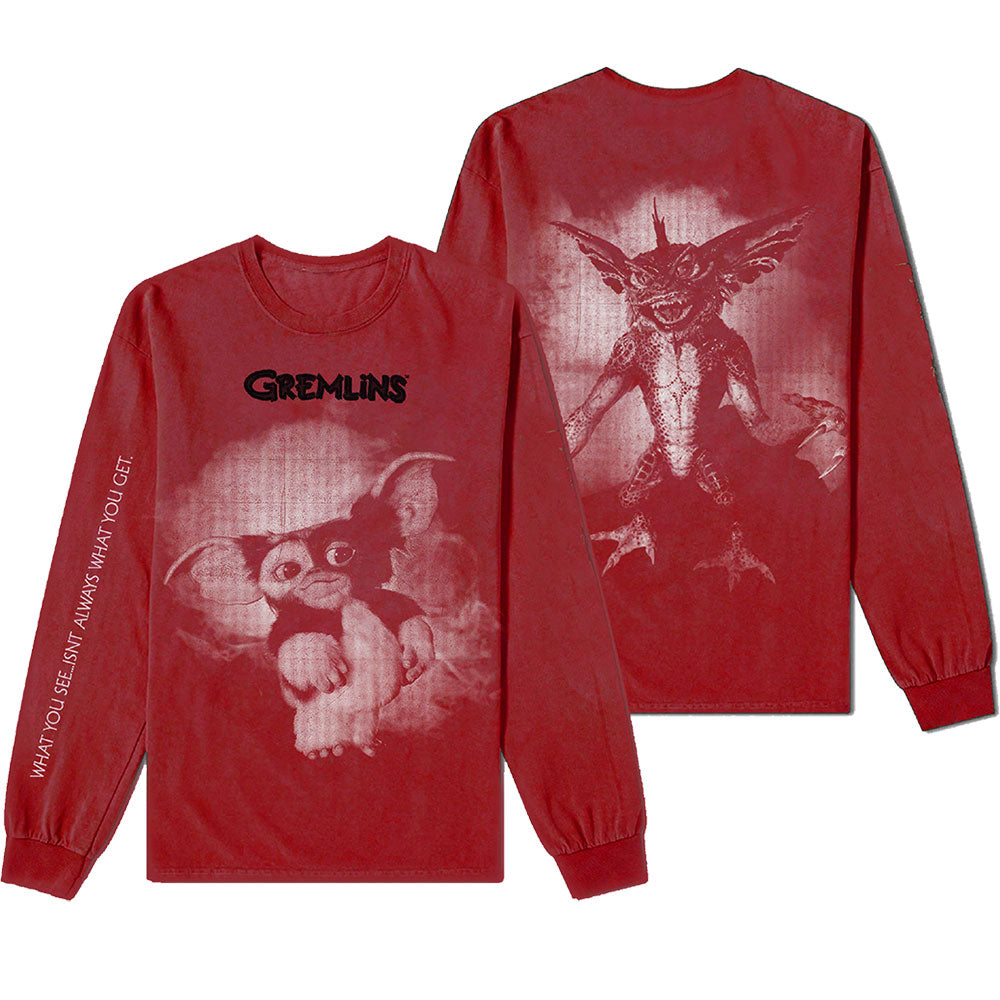 Warner Bros Long Sleeve T-Shirt: Gremlins Graphic
