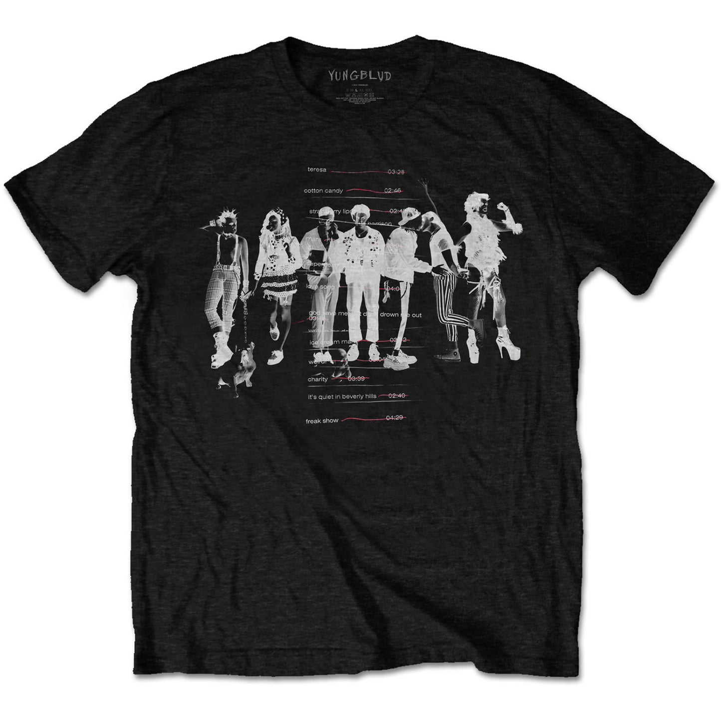 Yungblud T-Shirt: Weird Track list