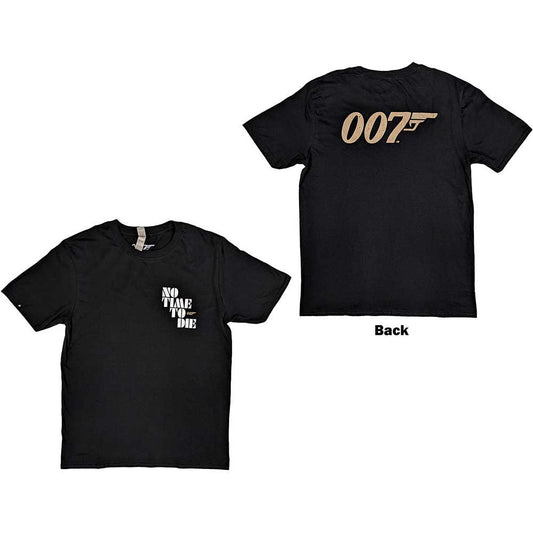 James Bond 007 T-Shirt: No Time To Die & Logo