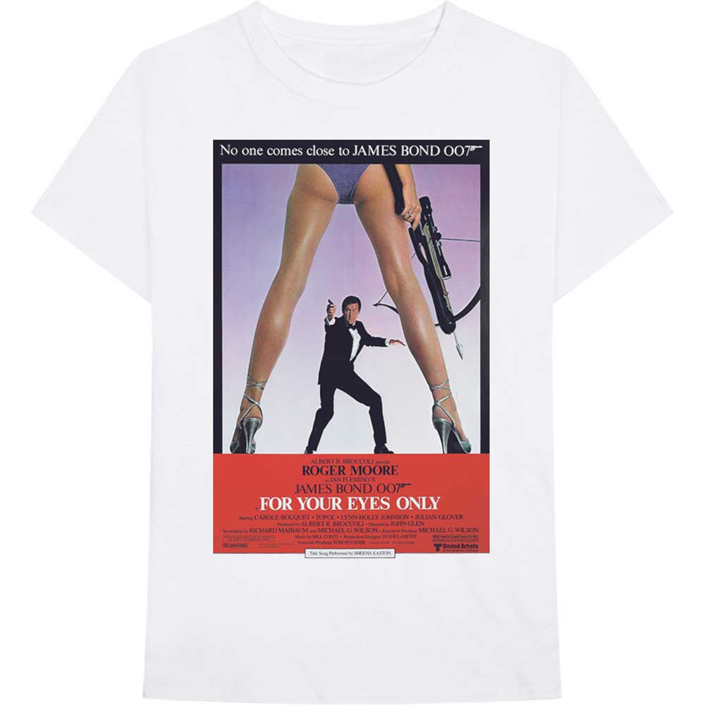 James Bond 007 T-Shirt: For Your Eyes Poster