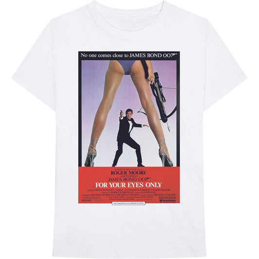 James Bond 007 T-Shirt: For Your Eyes Poster