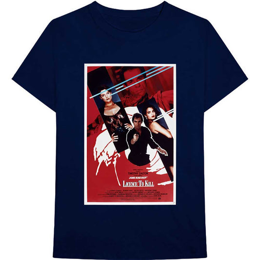 James Bond 007 T-Shirt: Licence To Kill Poster