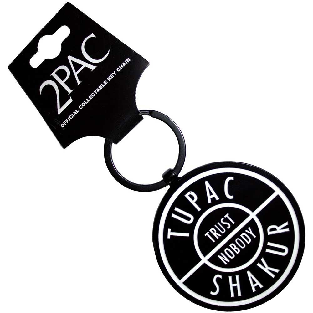 Tupac Keychain: Trust Nobody