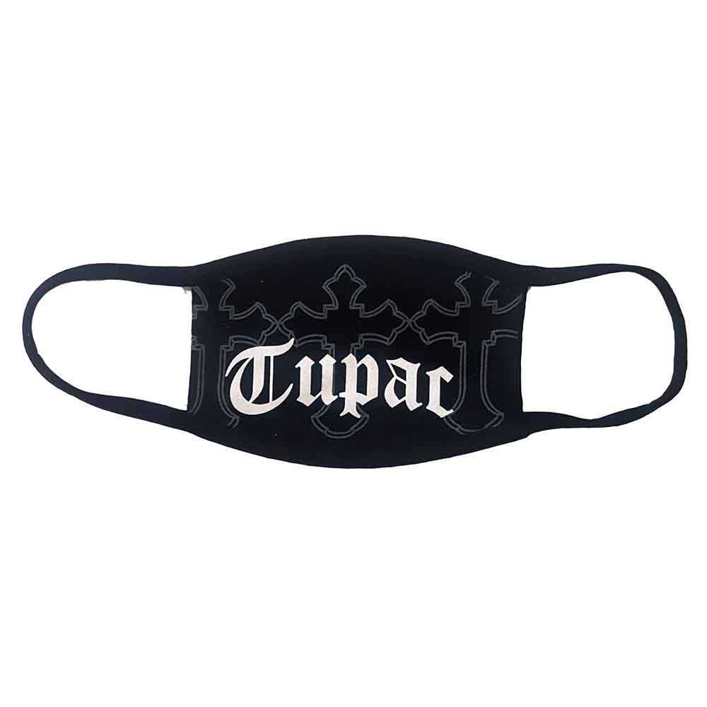 Tupac Face Mask: Logo & Crosses