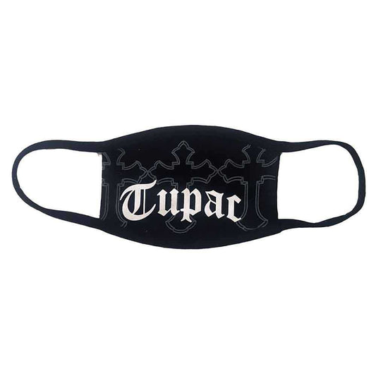 Tupac Face Mask: Logo & Crosses