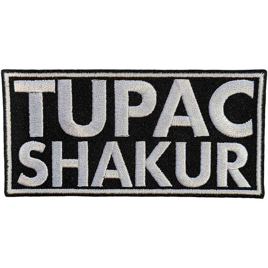 Tupac Patch: Text Logo