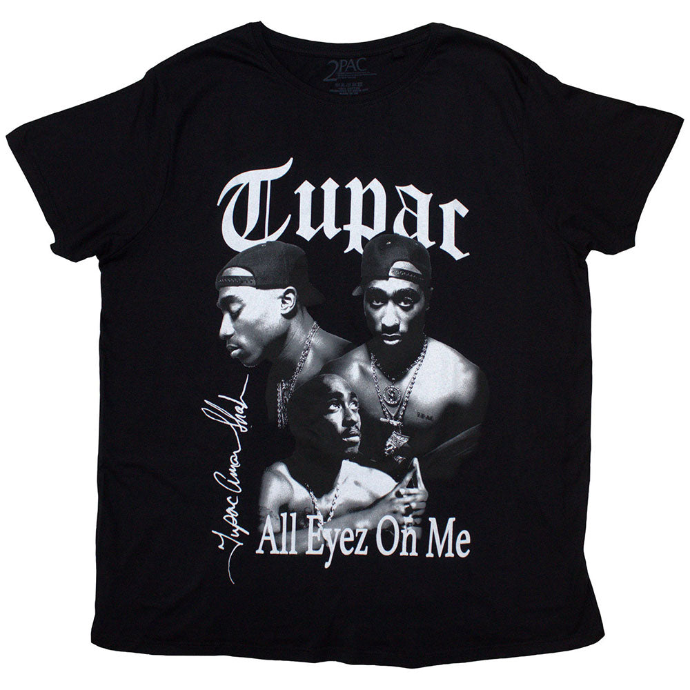 Tupac T-Shirt: All Eyez B&W