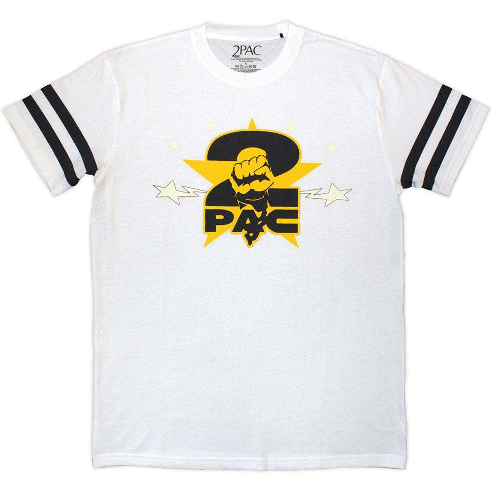 Tupac T-Shirt: Stars Logo