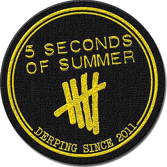 5 Seconds of Summer Patch: Derping Stamp