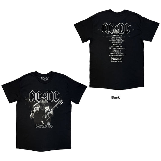 AC/DC T-Shirt: B&W Photo North American Tour '25