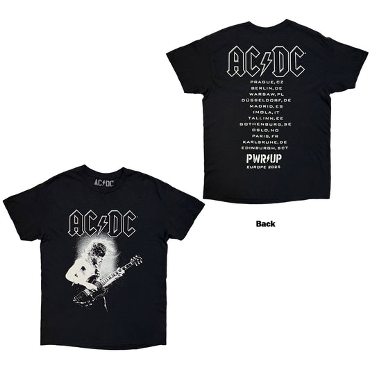 AC/DC T-Shirt: Angus Putland EU Tour '25