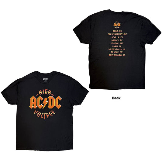 AC/DC T-Shirt: High Voltage World Tour '25
