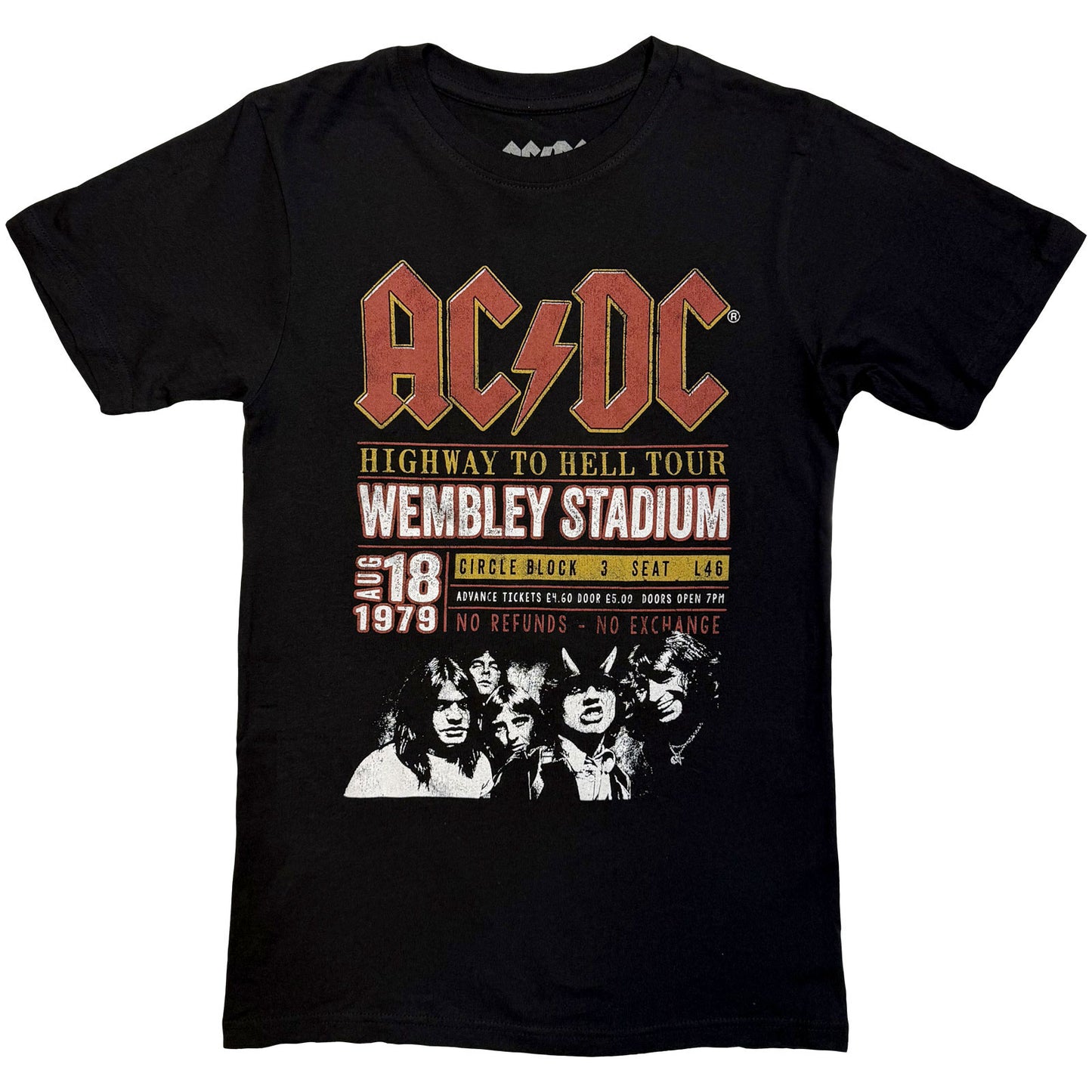 AC/DC T-Shirt: Wembley '79