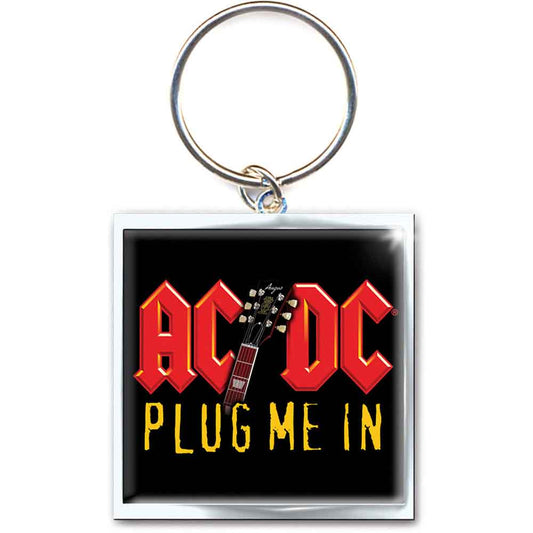 AC/DC Keychain: Plug me in