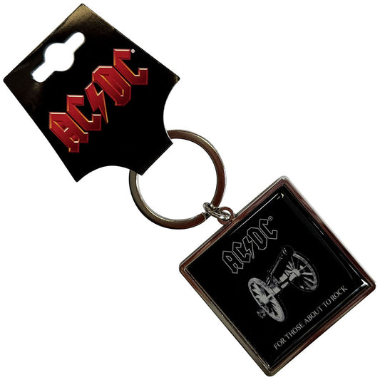 AC/DC Keychain: Logo Outline For Those About To Rock