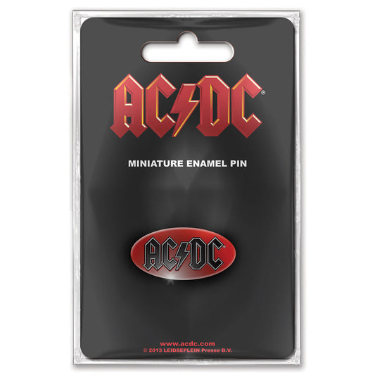 AC/DC Badge: Oval Logo Mini