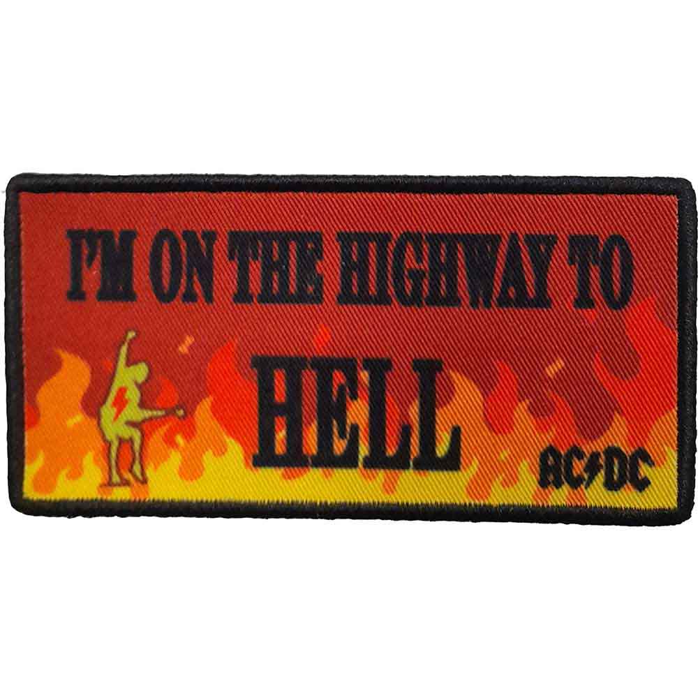 AC/DC Patch: Highway To Hell Flames