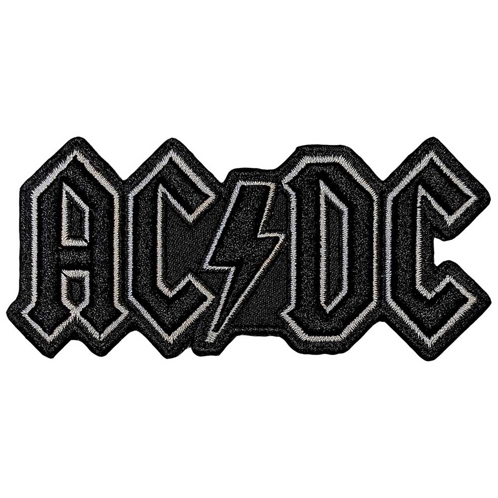 AC/DC Patch: Black Logo