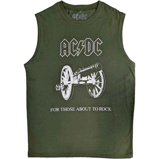 AC/DC Tank T-Shirt: About To Rock