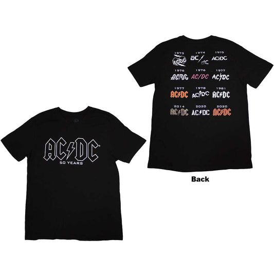 AC/DC T-Shirt: Logo History