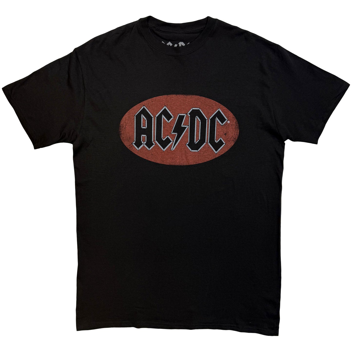 AC/DC T-Shirt: Oval Logo Vintage