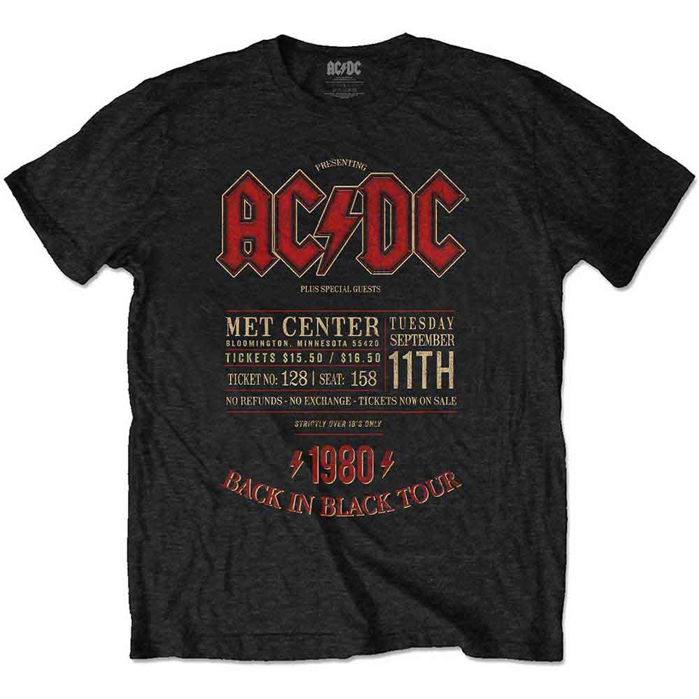 AC/DC T-Shirt: Minnesota '80