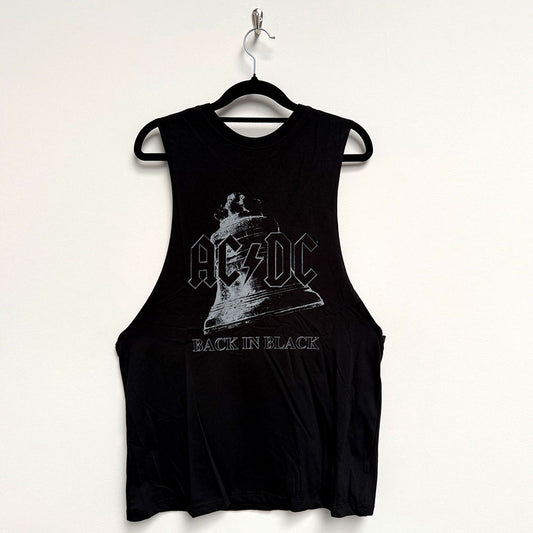 AC/DC Vest T-Shirt: Back In Black Bell