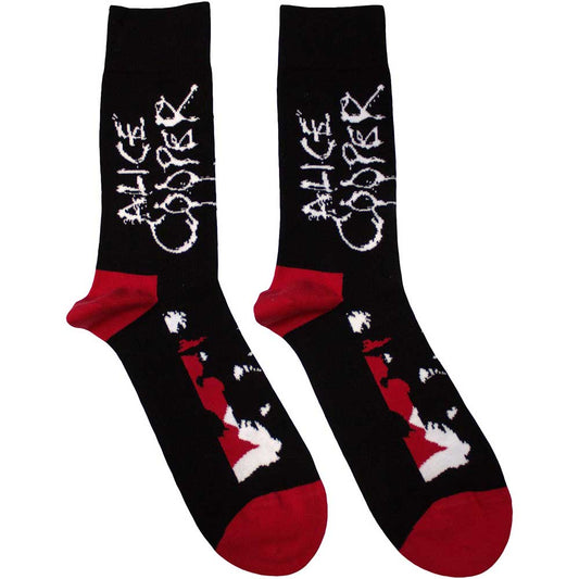 Alice Cooper Socks: Face