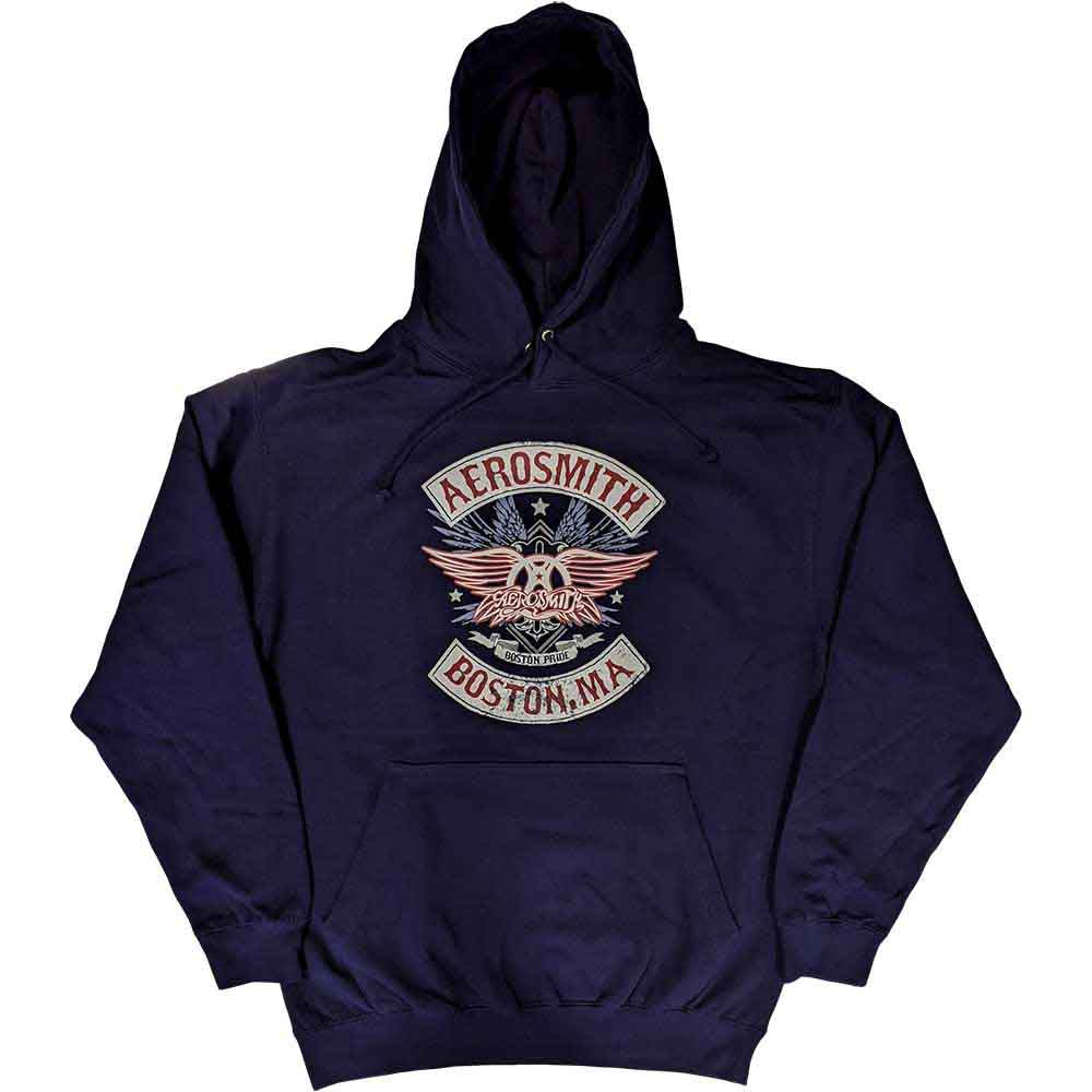 Aerosmith Pullover Hoodie: Boston Pride