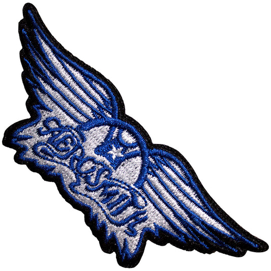Aerosmith Patch: Wings Blue